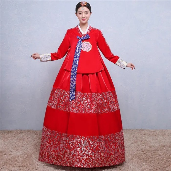 Traditional Korean Wedding Dress Female Korean Dress Adult Dress