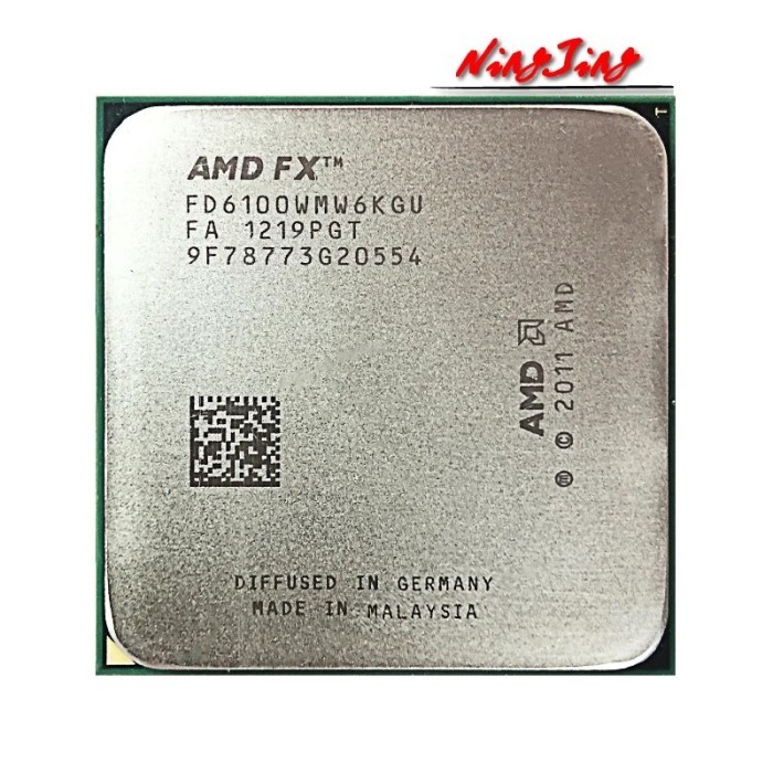 AMD FX-Series FX 6100 3.3 GHz Six-Core Six-Thread CPU FD6100WMW6KGU