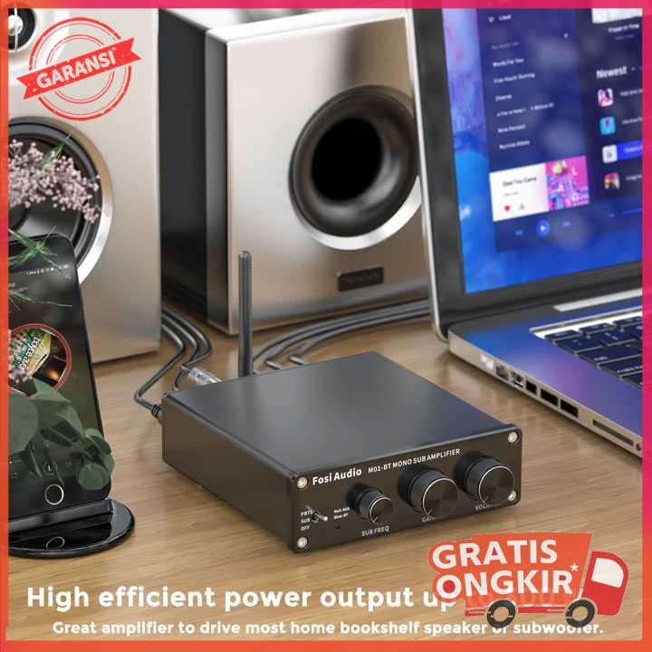 Fosi Audio Subwoofer Amplifier Mono Channel 300W TDA7498E - M01-BT