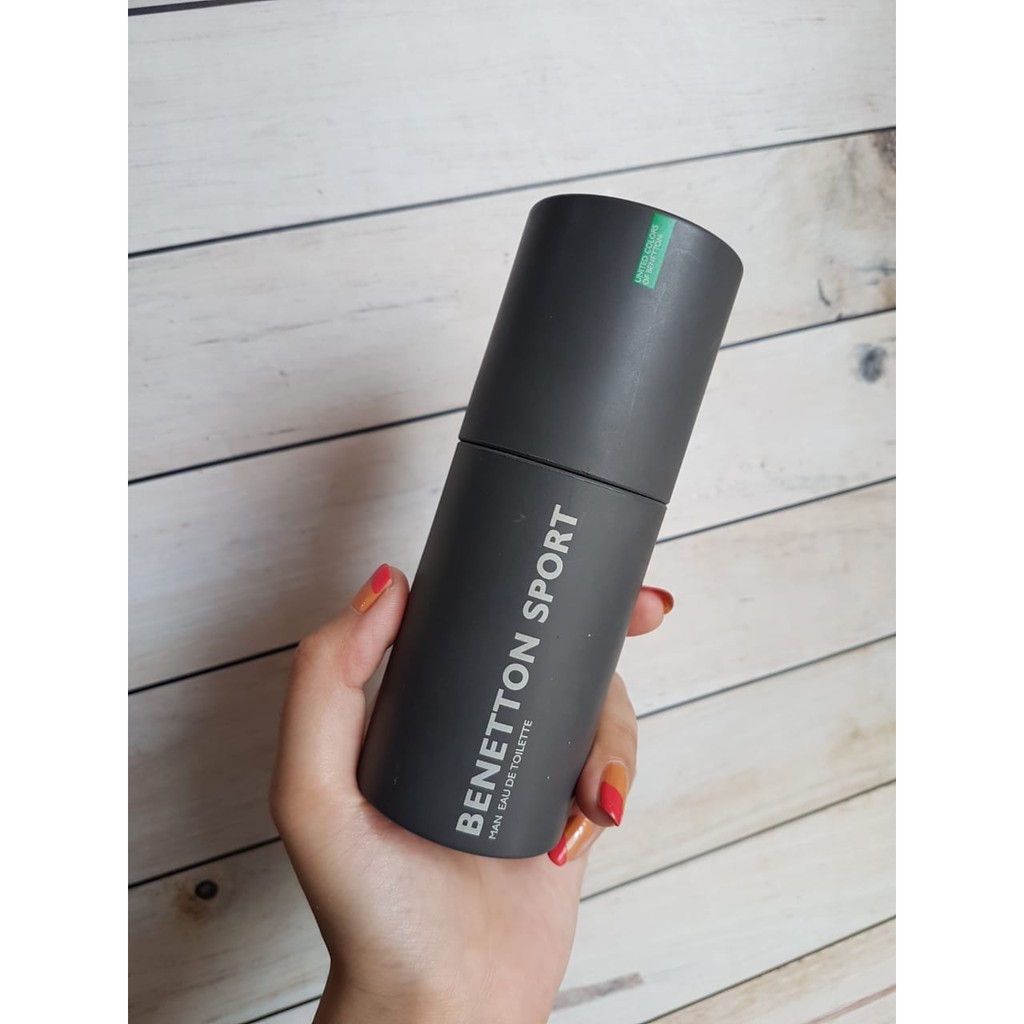 PARFUME COWOK BENETTON SPORT BENETTON FOR MEN 100ML ORIGINAL UNBOX