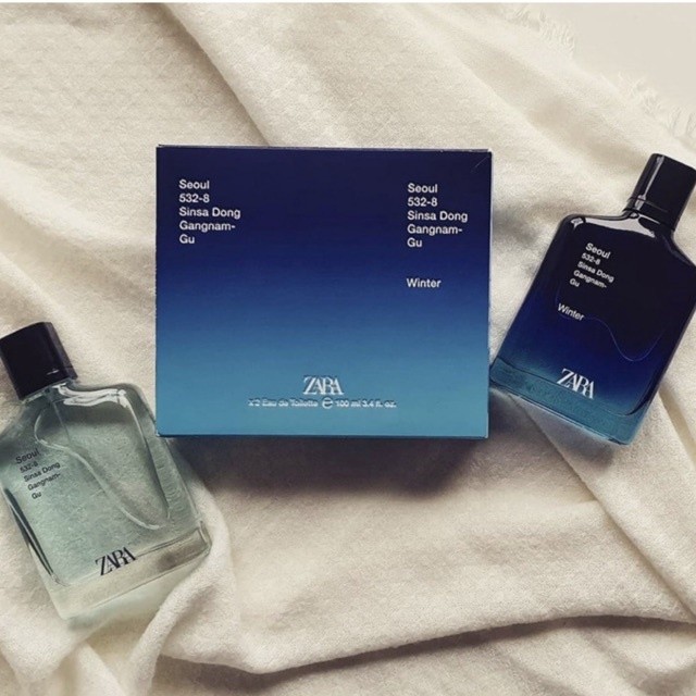 Parfum Original Eropa Zara Seoul + Zara Seoul Winter For Men EDT 100ml PARFUM PRIA