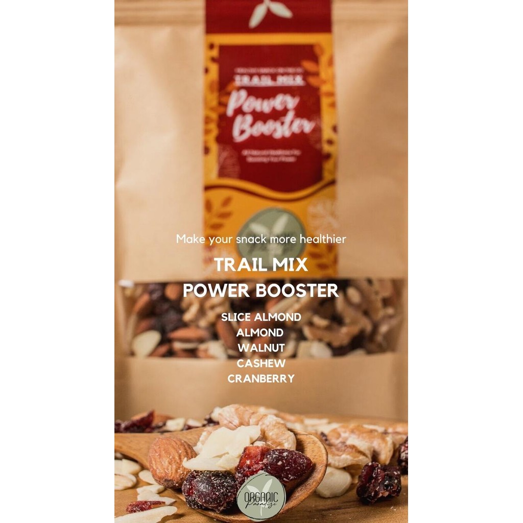 

Trail Mix Nuts Power Booster 1 Kg Premium Quality Terlaris