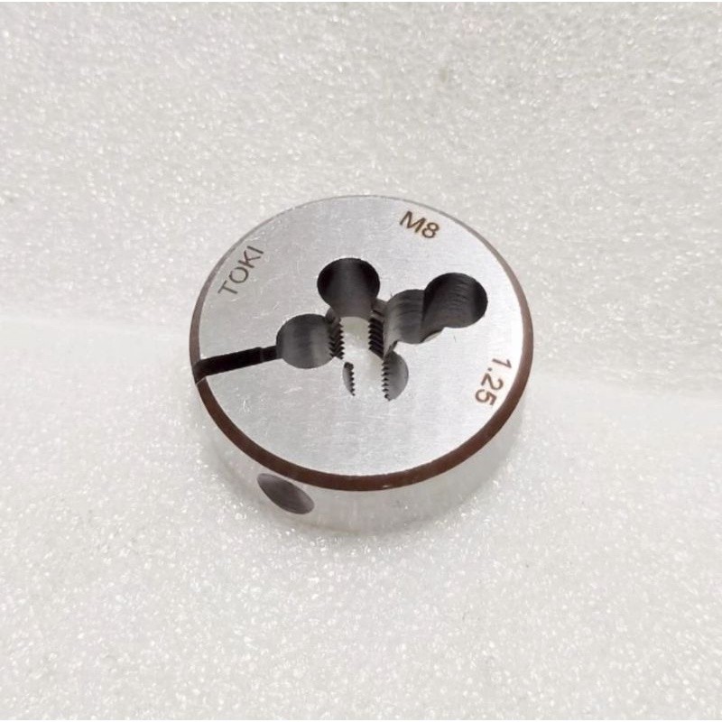 senai M8 x 1.25 Baut 12 Adjustable Round Dies Senai M8x1.25 Toki. Bukan Yamawa