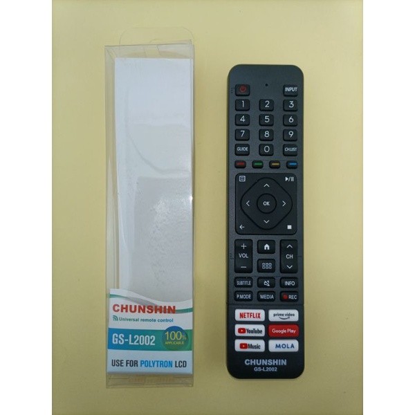 (NEW EDITION) REMOTE REMOT SMART TV DIGITAL POLYTRON LCD LED