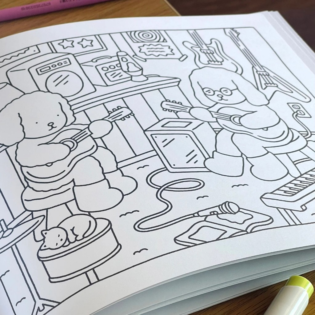 

[READY] Bobbie Goods Coloring Book Volume 4 - Free Totebag