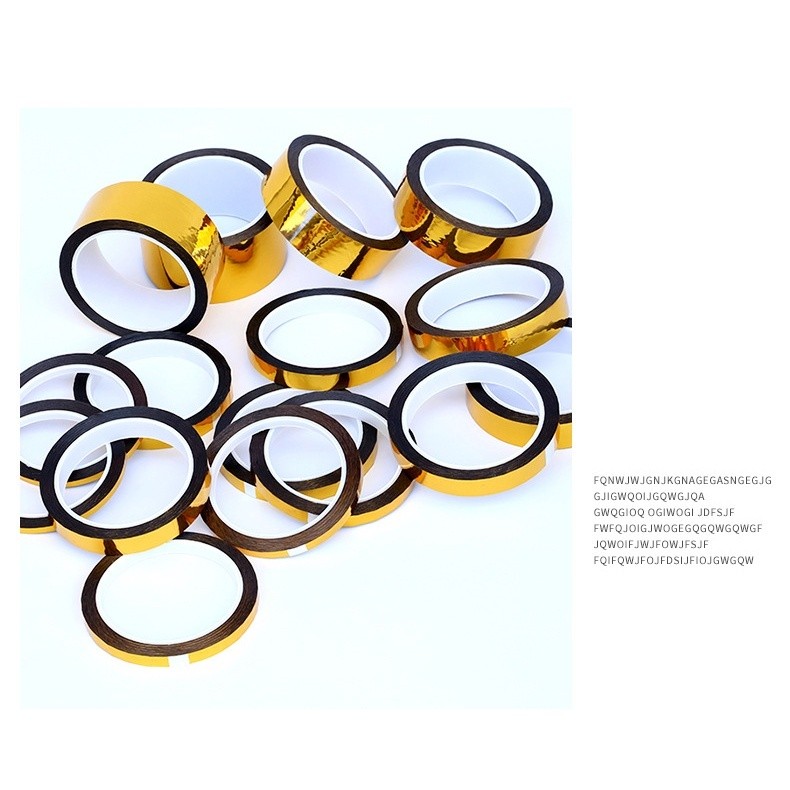 

JH8 50M/Roll Gold Washi Tape Untuk DIY Scrapbooking Sekolah Dan Kantor Dekorasi