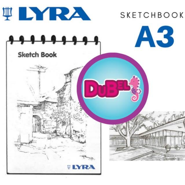 

[READY] Buku Sketsa Lyra A3 / Sketch Book Lyra A3 / Buku Gambar Sketsa Lyra