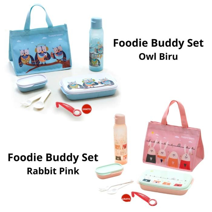 Terlaris Tupperware Foody Buddy Set Tempat Bekal Makan Anak (1)