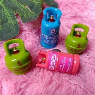 (Expert) Magnet kulkas unik miniatur tabung elpji 3kg lucu viral replika gas tabung lpg