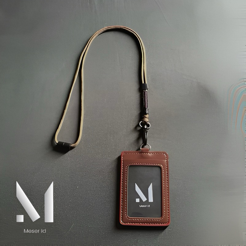 

JH8 Lanyard Id Card Paracord 4mm 550 lbs Card Holder Sintetis 2 Slot Kartu