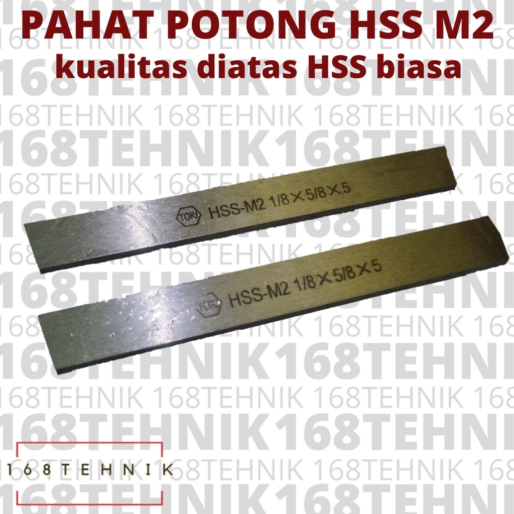 BUBUT HSS CUT OFF SERONG / PAHAT BUBUT POTONG HSS / PAHAT POTONG
