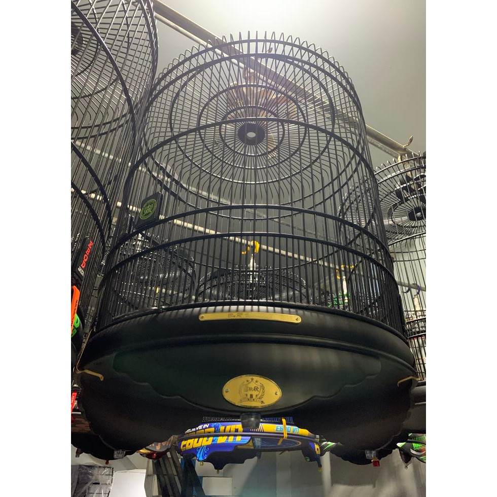 Amour Petshop Sangkar Kandang Murai Bnr Black Dof No 2 Free Cepuk Pres Cup 1 Set