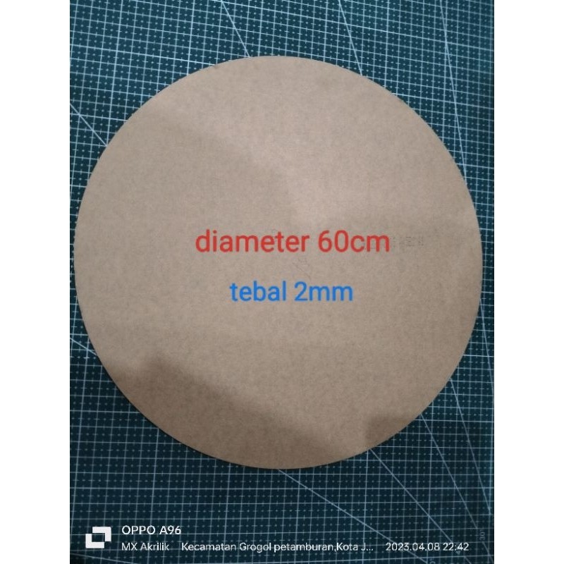 

JH8 akrilik bulat dan persegi diameter 60cm tebal 2mm