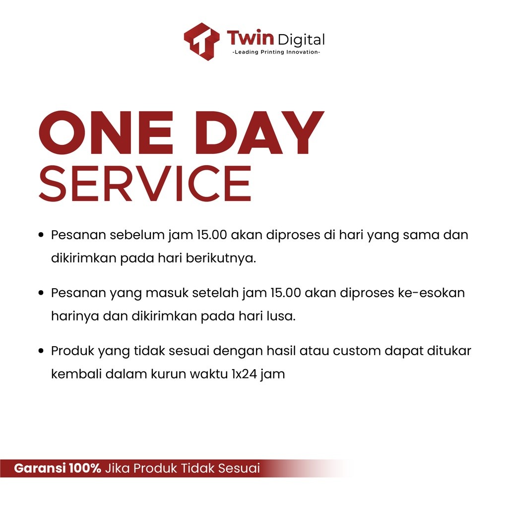 

JH8 Twindigital Custom Papan Nama Meja Eksklusif Akrilik - Desk Name Plate Acrylic Print UV