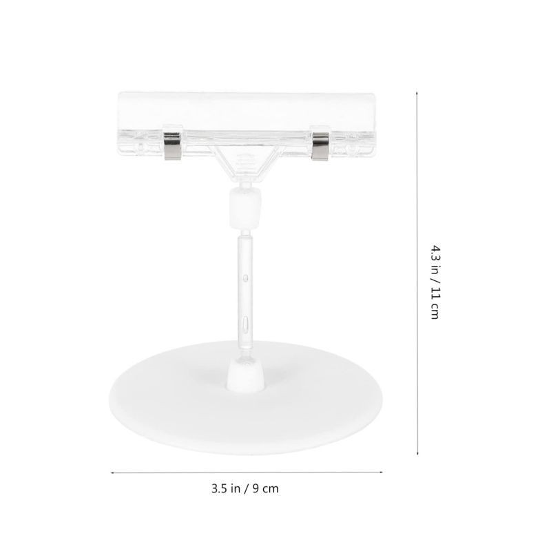 

JH8 10pcs Stand Harga Promosi Standing Display Harga Jepitan Promo Dengan Dudukan