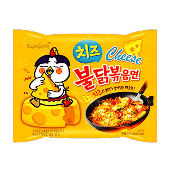 

SAMYANG HOT CHICKEN RAMEN CHEESE 140G