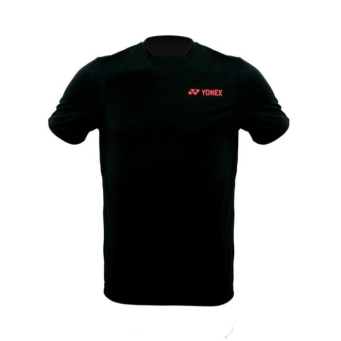Yonex T-Shirt Black/Fiery Red Rm-S092-1018A-178P-18-S Kaos Badminton