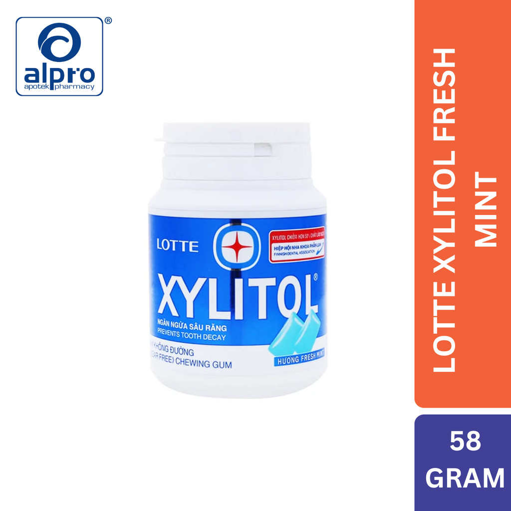 

Lotte Xylitol Fresh Mint 58G