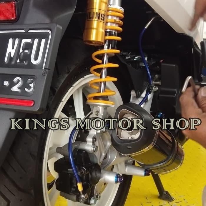 SHOCKBREAKER SHOCK OHLINS HONDA PCX 2018 LOKAL ORIGINAL (TABUNG ATAS)