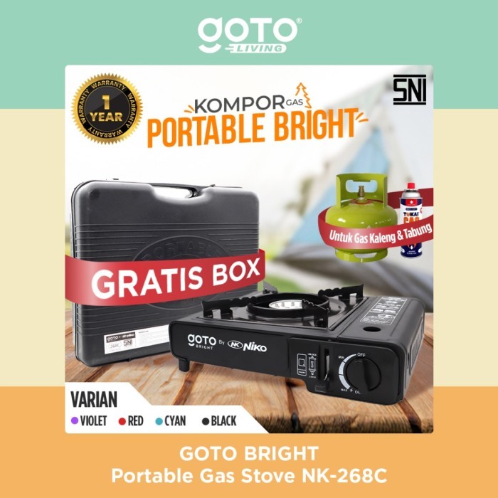 Goto Bright Kompor Gas Portable