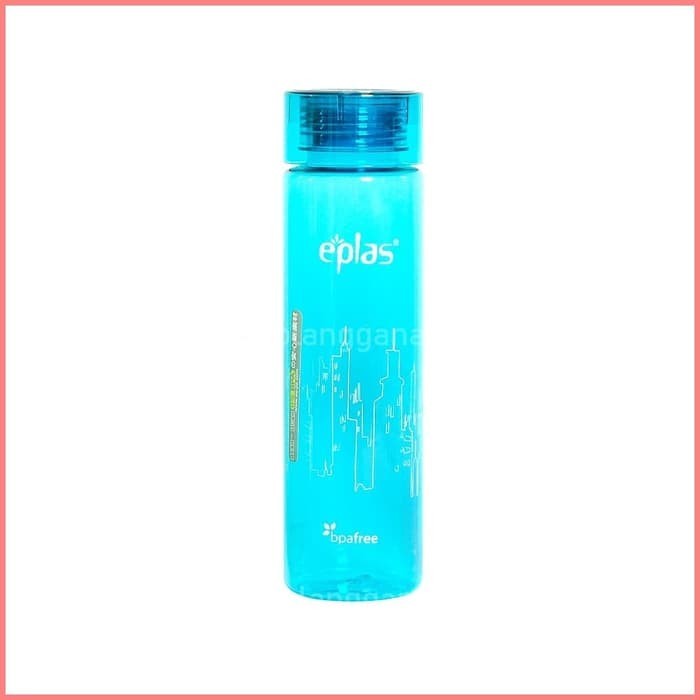 Eplas 900 Ml Botol Minum Biru