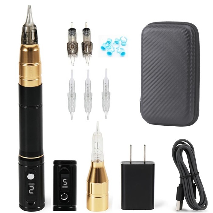 Wireless Permanent Makeup Machine 5 Speed PMU Miroblading Pen