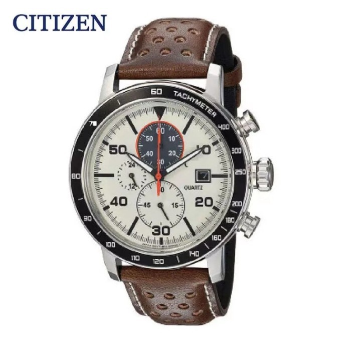 CITIZEN Watch For Men Luxury Quartz Chronograph Sport Waterproof Man