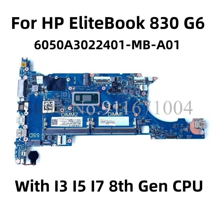 L60635-601 L60635-501 6050A3022401-MB-A01 HSN-I23C For HP EliteBook