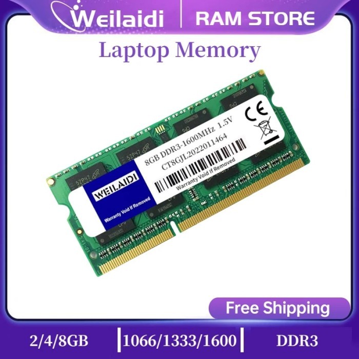 DDR3 DDR3L Memory RAM SODIMM 8GB 4GB 1333 1066 1600Mhz SO-DIMM DDR2