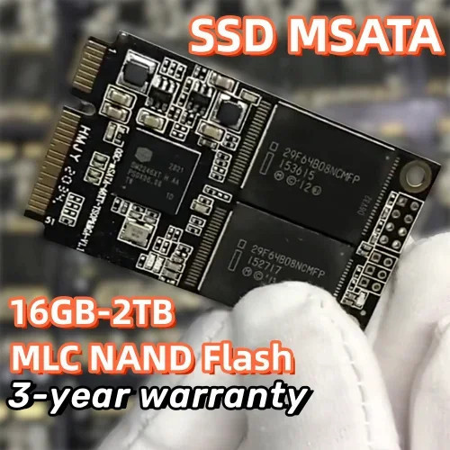 OSCOO MSATA SSD 16GB 64GB 128gb 256gb 512gb Mini PCIE SATA III 6GB/S