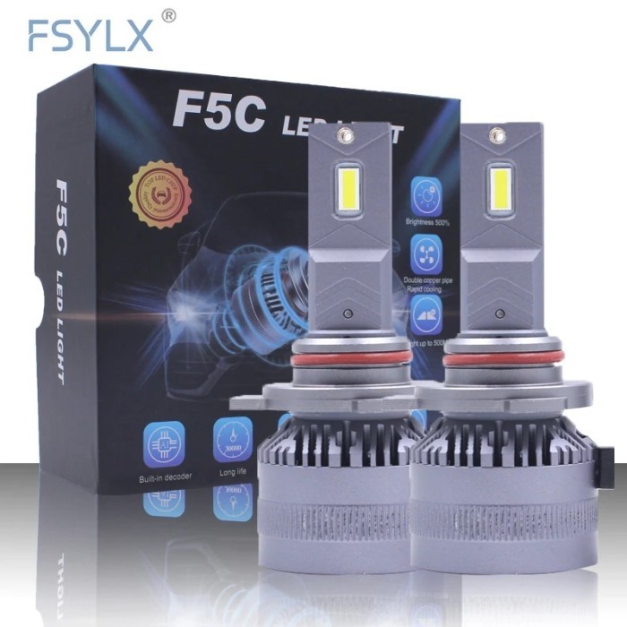 F5C H7 LED Headlights Bulb 120W 12000LM H11 9005 9006 LED Bulbs LED