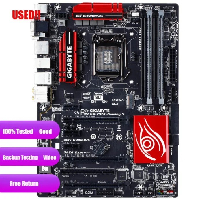 Gigabyte Z97X GAMING 5 Computer USB3.0 SATAIII Motherboard LGA 1150