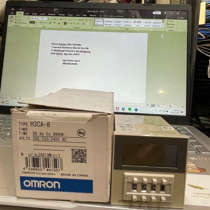 TIMER OMRON H3CA-8 ORIGINAL TERMURAH