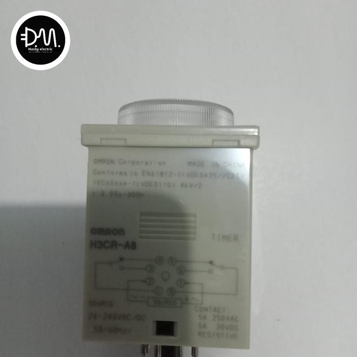 TIMER OMRON H3CR-A8 TIMER OMRON H3CRA8 TIMER OMRON H3CR A8 220VAC