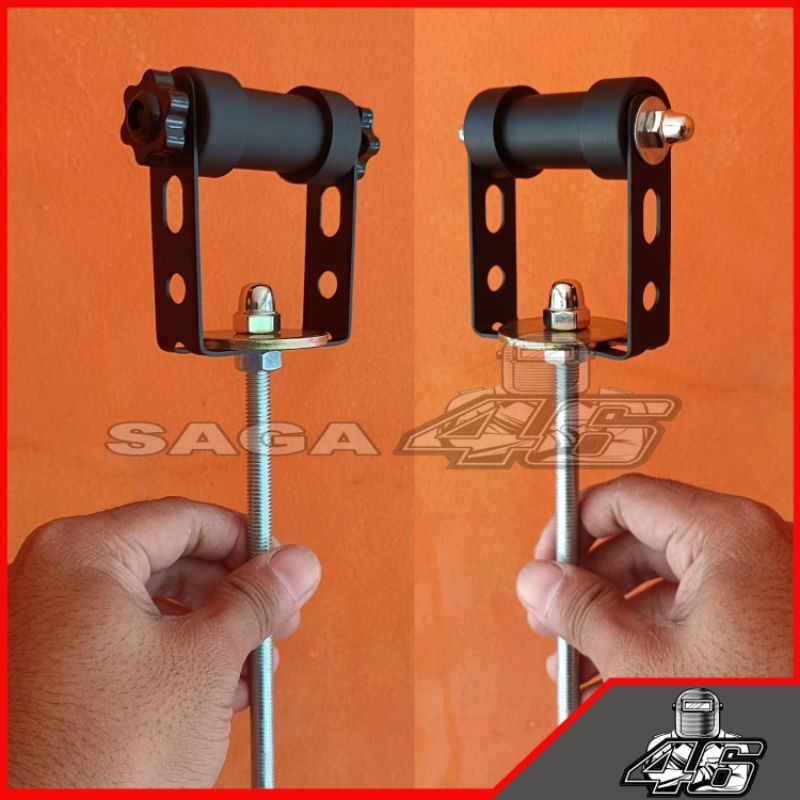 Dudukan Breket Phone Holder Universal Untuk Motor Sport Custom Homemade