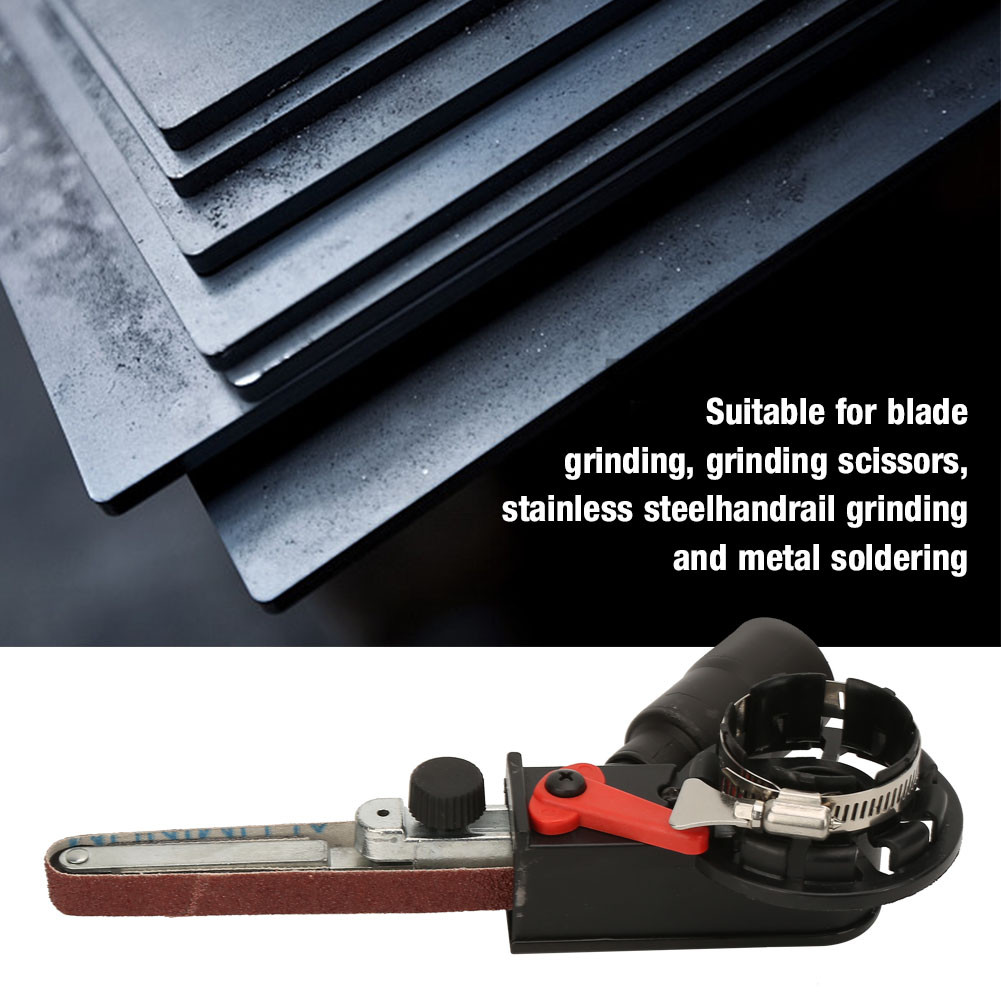 Belt Sander Adapter Electric Angle Grinder Sander Head Adapter Mini Belt Sander Sanding Head Adapter