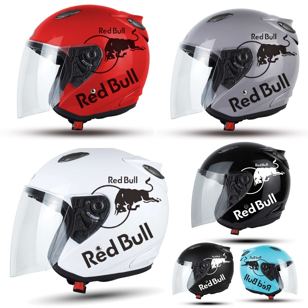 Helm Dewasa Ink Centro Kw Motif Red Bull Helm Pria Dan Wanita Dewasa SNI Bisa CoD Free Packing Box