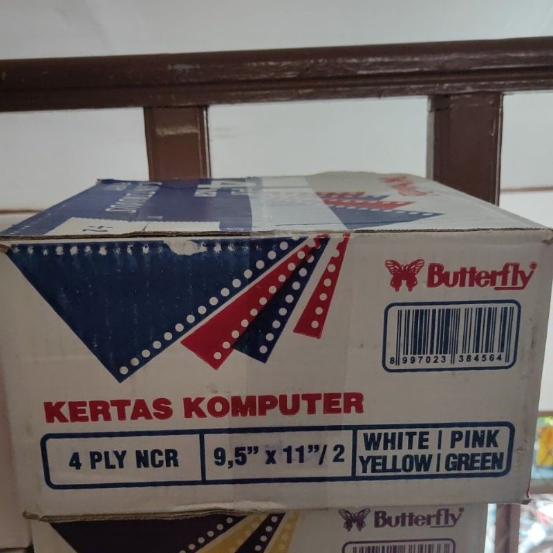 

continuos form butterfly rangkap 4 bagi 2