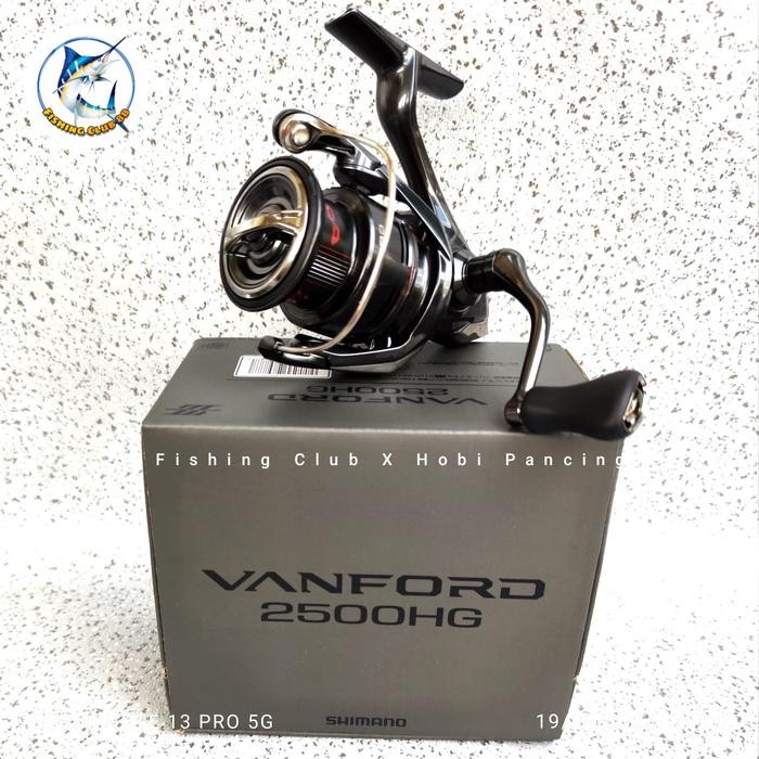 Reel Shimano Vanford Fa 2024 1000 2500 C3000 4000 C5000Xg Power Handle, Ci4+, Mgl , Galatama