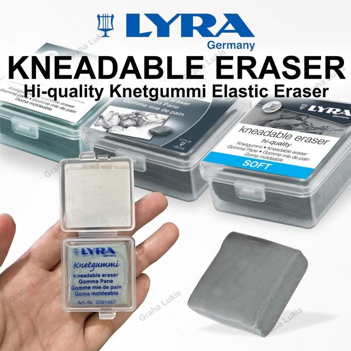 

Ready JT Lyra Kneadable Eraser / Penghapus Uli