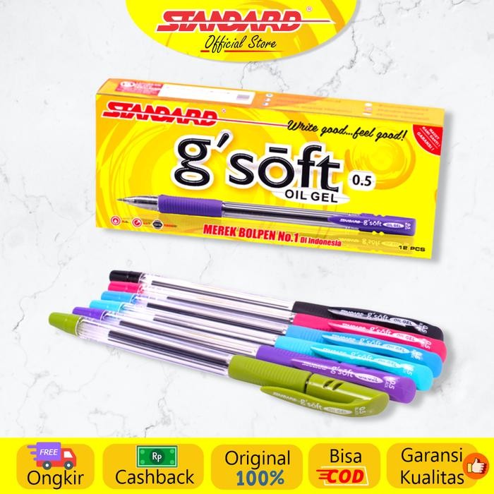 

Ready JT Standard Pen - G'Soft 0.5 ( Pulpen, Pena, Ballpoint )