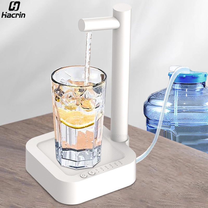 Electric Water Gallon Pump Automatic Water Dispenser Pump 19 Liters Desktop Portable Water Pump Bott