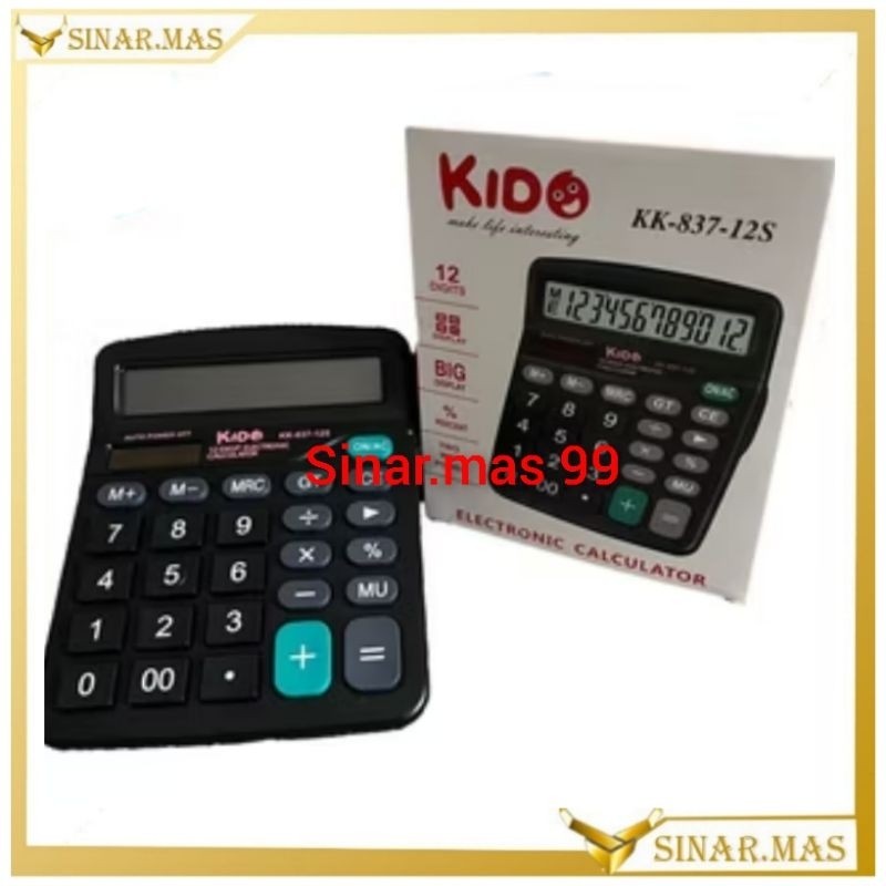 

kalkulator double power kido 12 digit js 871,js1200v,kk837