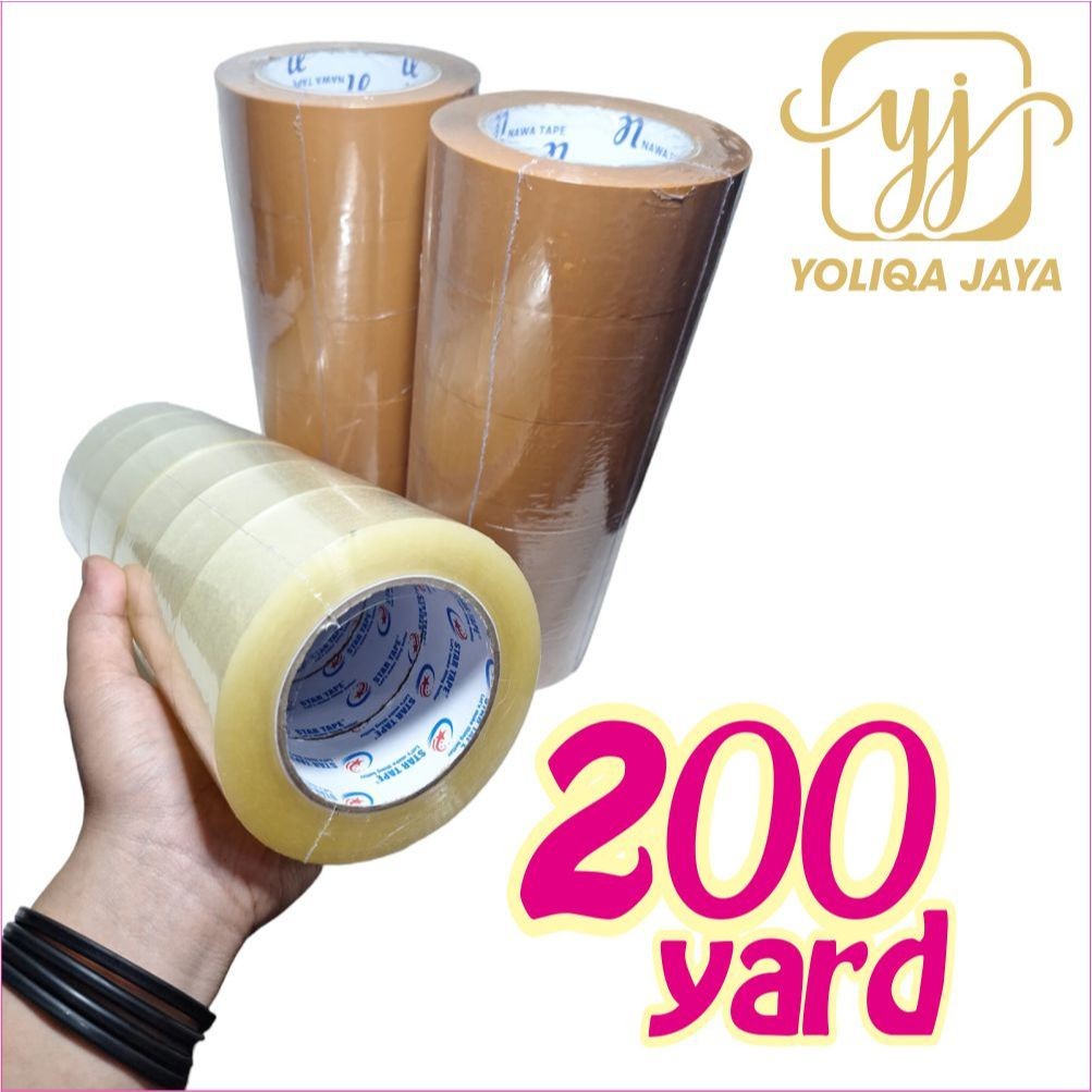 

HARGA PROMO LAKBAN BENING & COKLAT MURAH & KUAT 45mm X 200 YARD ISI 6 PCS