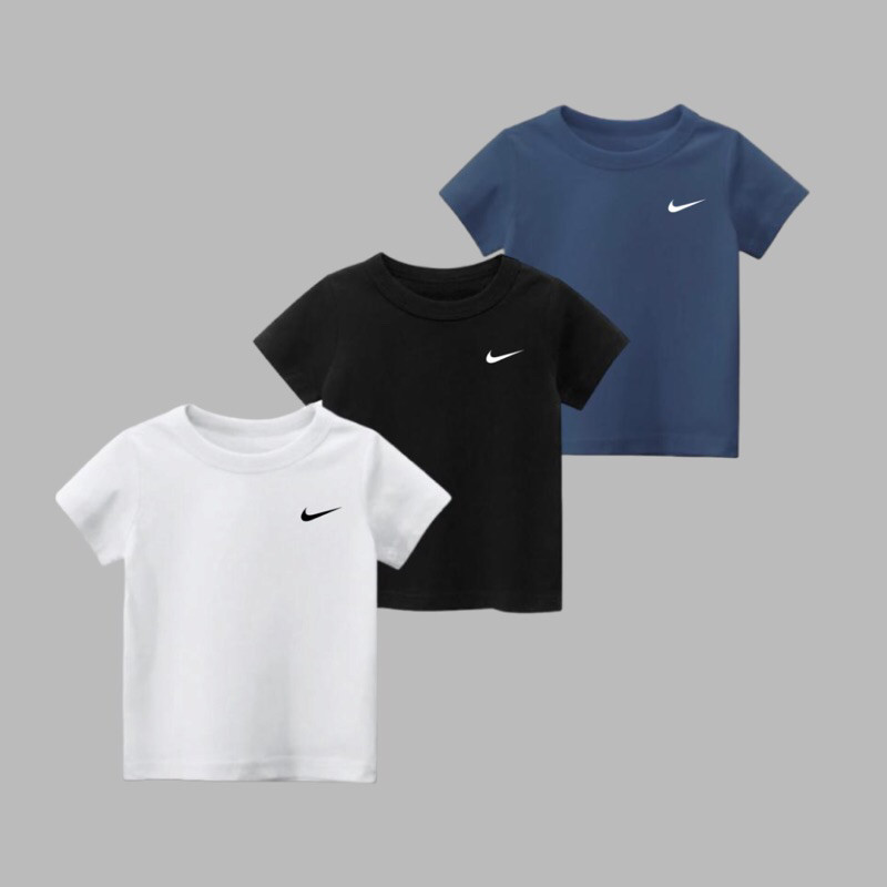 Tamtamkids Baju Kaos Stelan Nike Anak laki-laki Perempuan Cotton Combad 1-12 tahun