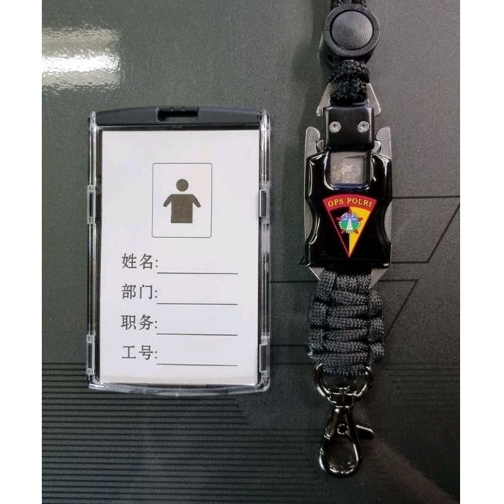 

lanyard tactical OPS POLRI plus cover mika