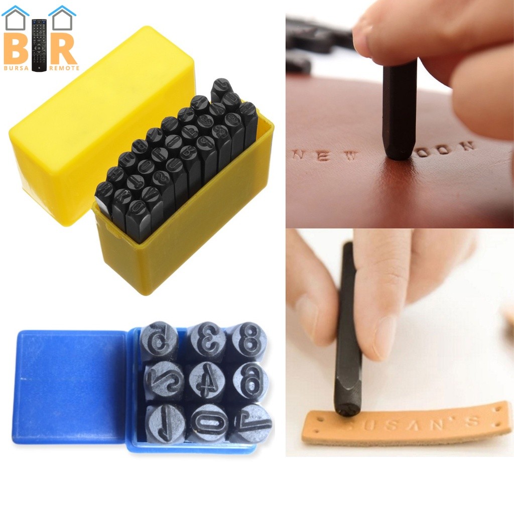 

Alat Ketok Huruf Dan Angka Letter A-Z Number Steel 0-9 Stamp 3MM - 12,5MM