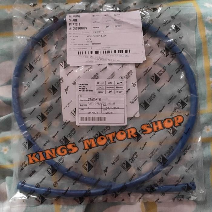 KABEL / SELANG BENSIN PIAGGIO ZIP LIBERTY VESPA LX KARBURATOR ORIGINAL GRATIS ONGKIR