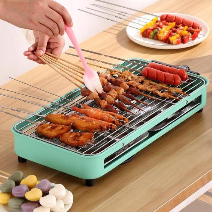 PREMIUM SHENAR PANGGANGAN LISTRIK / KOMPOR PANGGANG LISTRIK / ALAT PANGGANGAN BBQ / GRILL PAN ANTI