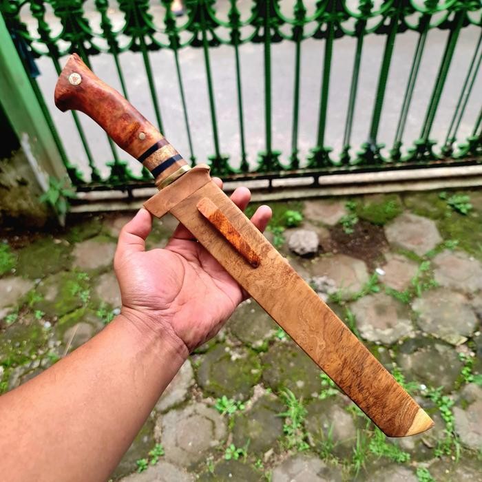 PREMIUM Golok Sembelih Premium D2 Steel Sangat Tajam